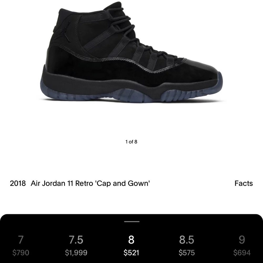 Retro Jordan 11 ‘Cap n Gown’